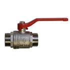 Bronze and stainless steel quarter turn valve - 3/4"" (33/42) - male - male