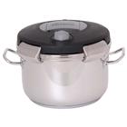 Pressure cooker with clip-on lid 6 litres