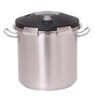 Pressure cooker with clip-on lid 23 litres