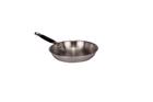 Aluinox induction frying pan in aluminium and stainless steel 24 cm