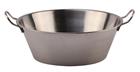 Stainless steel basin for grease and jam 38 cm