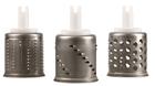3 graters for the vegetable slicer accessory