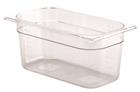BPA free gastronorm container 1/3 in copolyester. Height 15 cm.