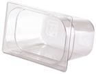 BPA free gastronorm container 1/4 in copolyester. Height 10 cm.