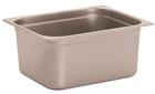 Stainless steel gastronorm container 1/2. Height: 15 cm EN-631