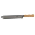 Stainless steel uncapping double edged knife