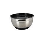 Pastry bowl stainless steel silicone 24 cm with lid