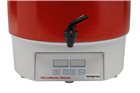 Digital enamelled Tom Press steriliser with a tap - small model - 16 litres