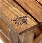 Mahogany table with stand and cover for Big Green Egg Large
