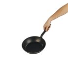 Steel frying pan for induction hobs. 24 cm.