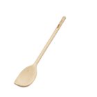 Oval spoon with wooden edge 30 cm