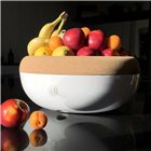 Fruit and onion conservation bowl white cork tray Craie Emile Henry