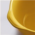 Yellow ceramic gratinée bowl Provence Emile Henry