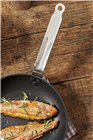 20 cm induction pan with ultra-resistant non-stick stainless steel tail made in France