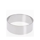 Stainless steel circle 12 cm high 6 cm for vacherin and other pastries