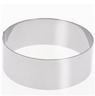 Stainless steel circle 30 cm high 6 cm for vacherin and other pastries