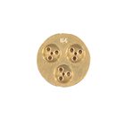 Bronze die 5 cm macaroni and 4.8 mm wide shell for pasta machine pro 230 W