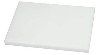 Polyethylene chopping board 40x30x2 cm