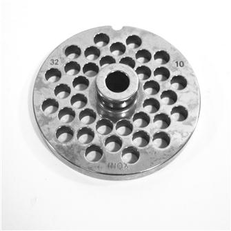 Stainless steel 10 mm plate for n° 32 grinders