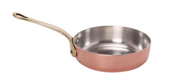 Frying pan in tin lined copper 14 cm