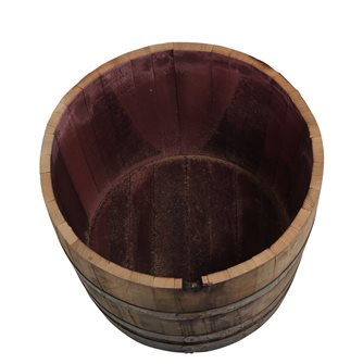 Second-hand half-sized oak barrel - 225 litres