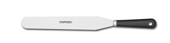 Stainless steel straight spatula - 40 cm