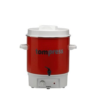 Enamelled electric steriliser with a tap - Tom Press