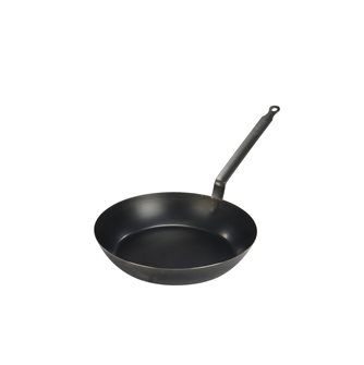 Steel frying pan for induction hobs. 30 cm.