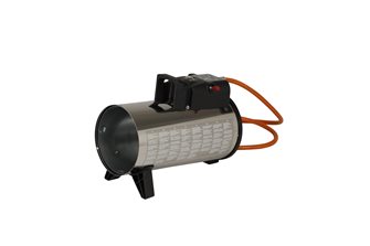 Stainless steel gas hot air heater 10 Kw / h 420 m3 / h