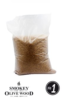 Bag of olive sawdust 5 kg for smoking room