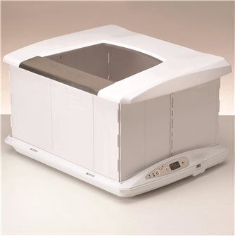 Foldable growth chamber for Viennese bread and brioche