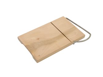 Special foie gras beech board with stainless steel lyre