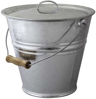 Bucket for seeds or ashes