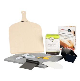Kit for making homemade bread by Tom Press