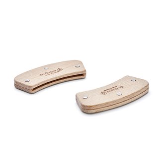 Removable wooden clip-on handles made in France