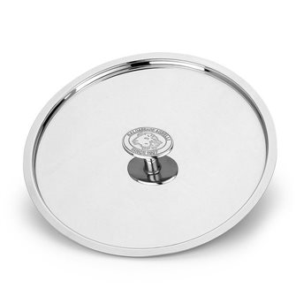 Stainless steel lid mirror finish 36 cm